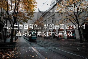 乌克兰春日暮色，特朗普回应24小时结束俄乌冲突的惊涛骇浪