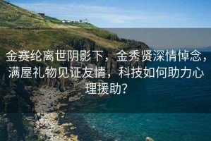 金赛纶离世阴影下，金秀贤深情悼念，满屋礼物见证友情，科技如何助力心理援助？