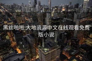 黑丝啪啪:大地资源中文在线观看免费版小说