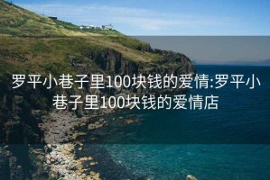 罗平小巷子里100块钱的爱情:罗平小巷子里100块钱的爱情店