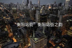 “衡阳站街”衡阳站街之韵