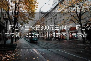 “邢台学生快餐300元三小时”邢台学生快餐，300元三小时的体验与探索