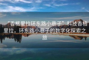 “香格里拉环东路小巷子”科技香格里拉，环东路小巷子的数字化探索之旅