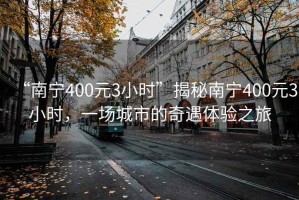 “南宁400元3小时”揭秘南宁400元3小时，一场城市的奇遇体验之旅