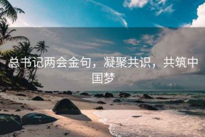 总书记两会金句，凝聚共识，共筑中国梦