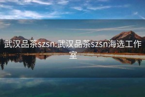 武汉品茶szsn:武汉品茶szsn海选工作室