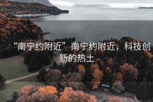 “南宁约附近”南宁约附近，科技创新的热土