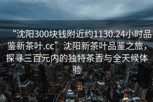 “沈阳300块钱附近约1130.24小时品鉴新茶叶.cc”沈阳新茶叶品鉴之旅，探寻三百元内的独特茶香与全天候体验