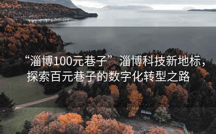 “淄博100元巷子”淄博科技新地标，探索百元巷子的数字化转型之路