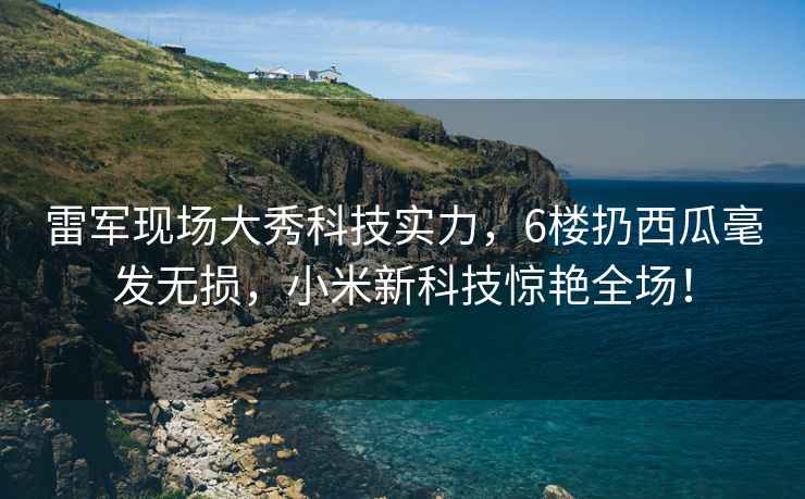 雷军现场大秀科技实力，6楼扔西瓜毫发无损，小米新科技惊艳全场！